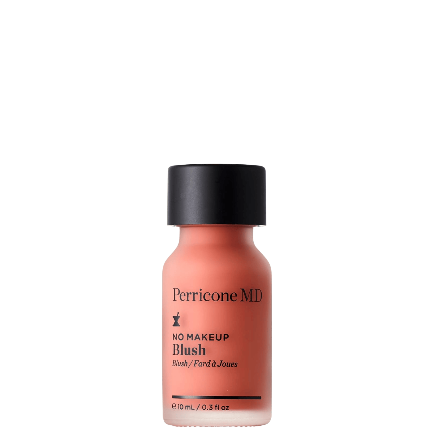 Coral Perricone MD No Makeup Blush bottle with black cap